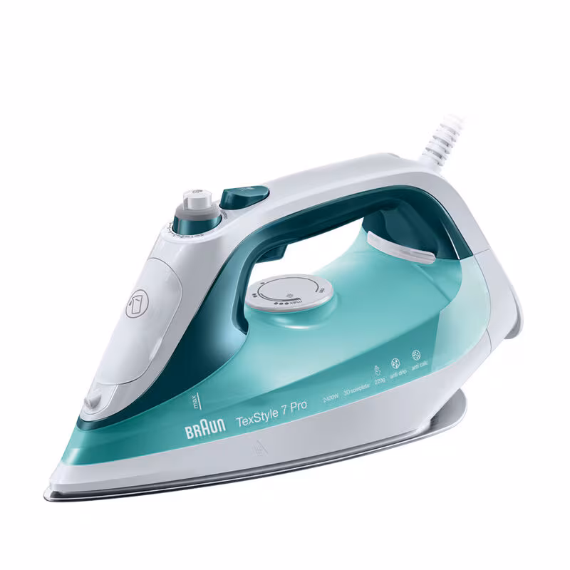 Braun TexStyle 7 Pro Steam iron, 2400 Watt, Green