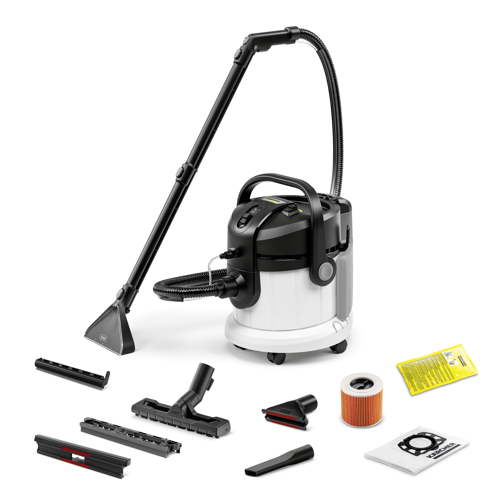 Kärcher SE4 spray extraction cleaner Black and Grey