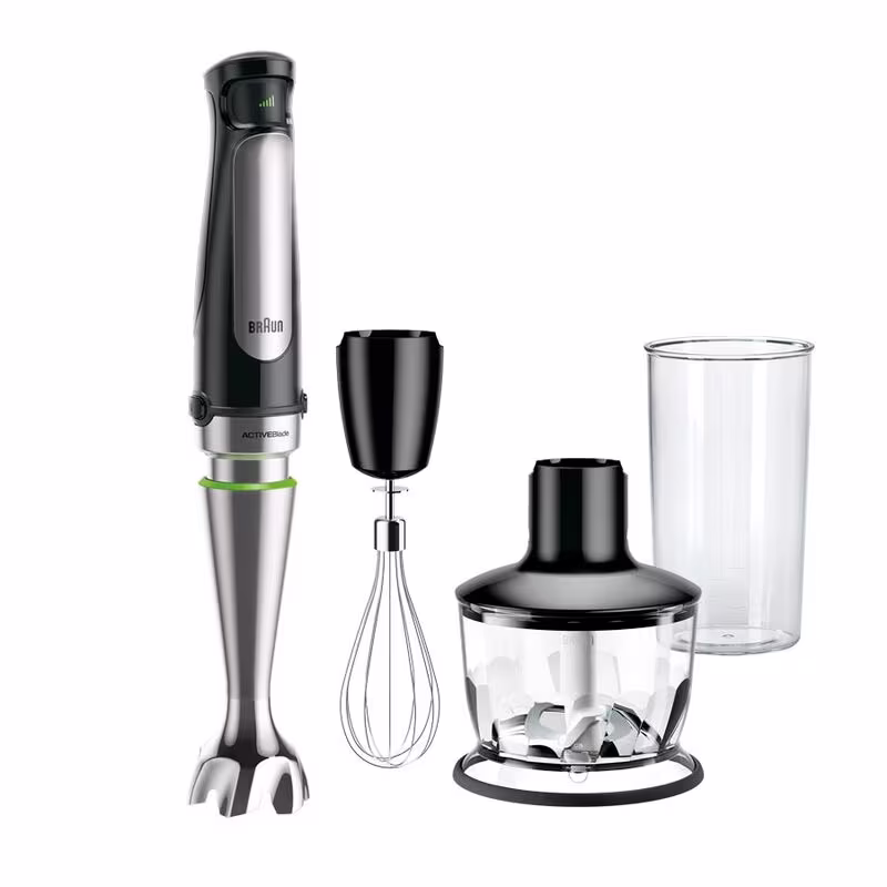 Braun MultiQuick 7 Hand Blender, Premium black, 1000 Watt