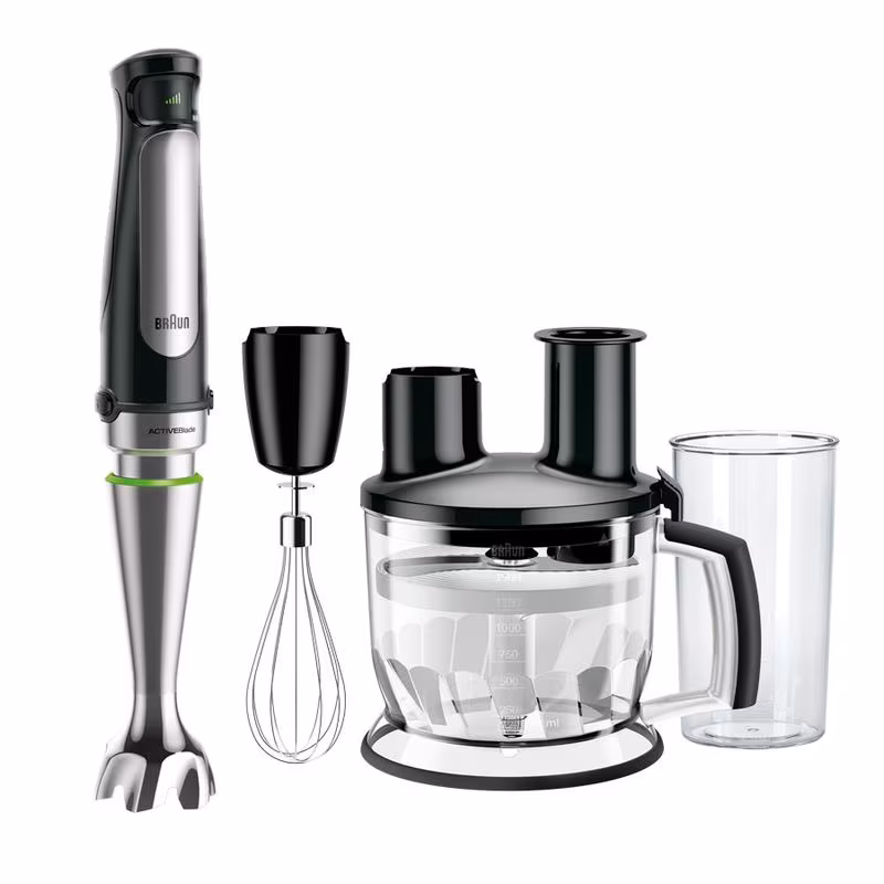 Braun MultiQuick 7 Hand Blender, Premium black, 1000 Watt