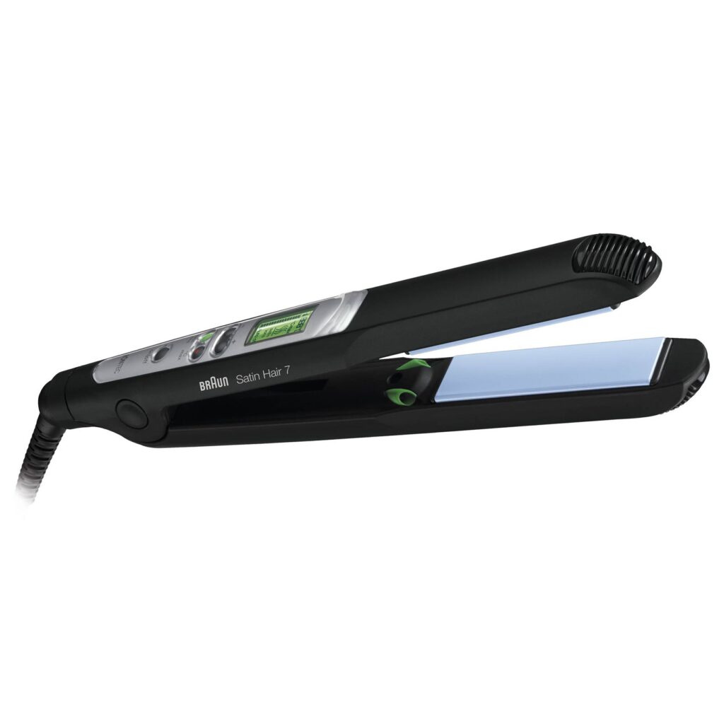 Braun Hair straightener, Black, with IONTEC technology
