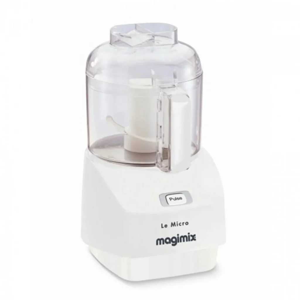 Magimix Micro Blanc Mini Food Processor White With 2 blades