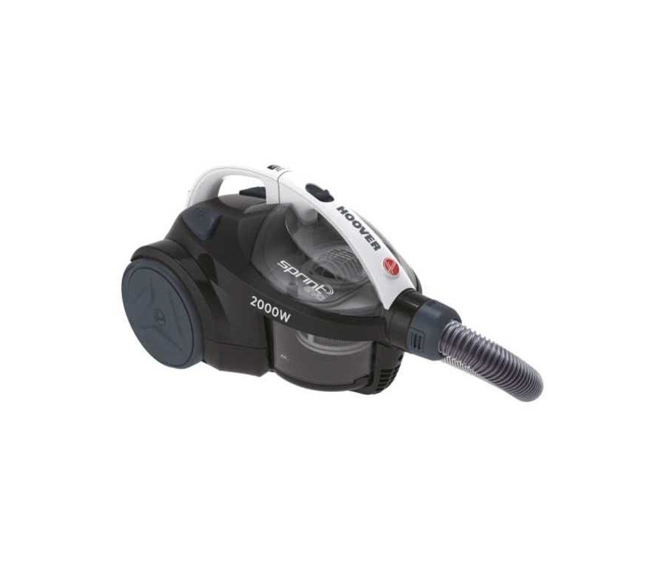 Hoover Canister Vacuum Cleaners, Black, 2000 Watt