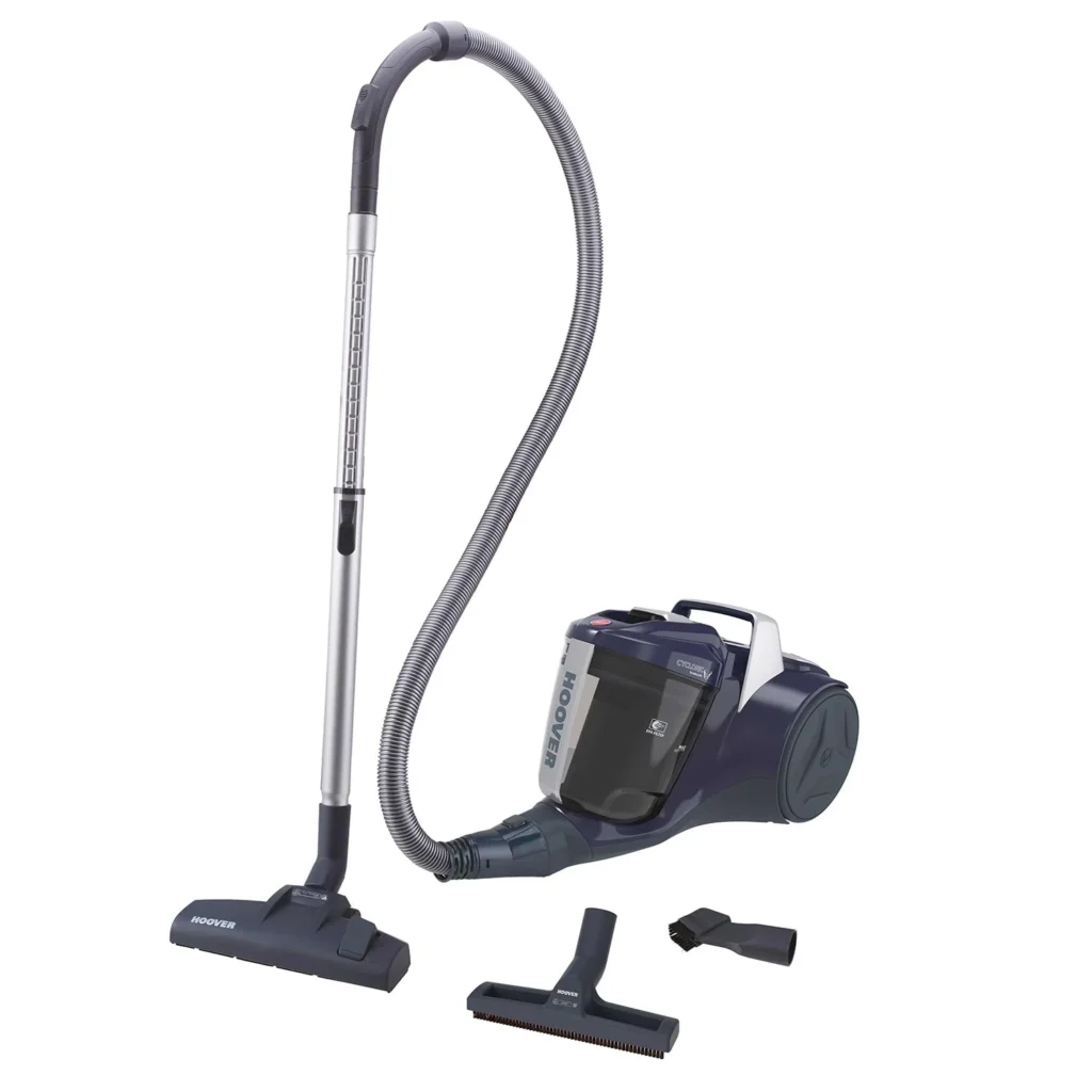 Hoover Breeze Corded Canister Vacuum Blue, 700 Watt