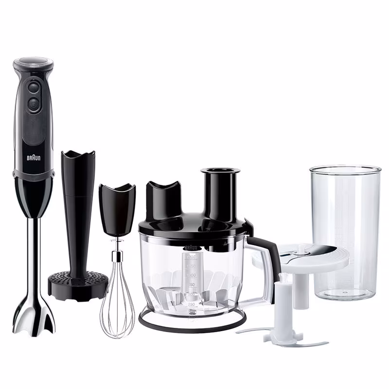 Braun MultiQuick 5 Vario Hand blender, Premium black, 1000 Watt