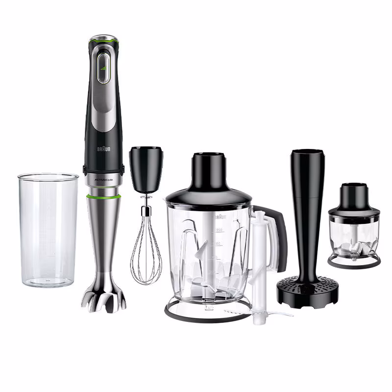 Braun MultiQuick 9 Hand Blender, Premium black, 1200 Watt