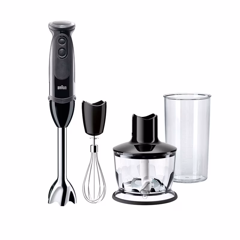 Braun MultiQuick 5 Vario Hand blender, Premium Black, 1000 Watt