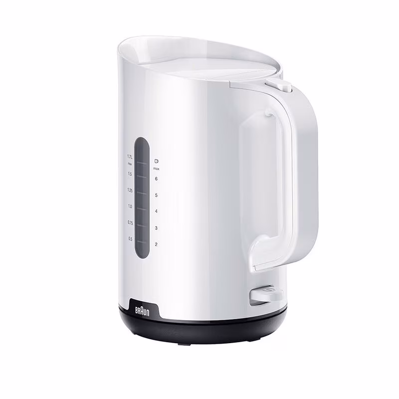 Braun Breakfast1 Water Kettle, White, 2200 Watt