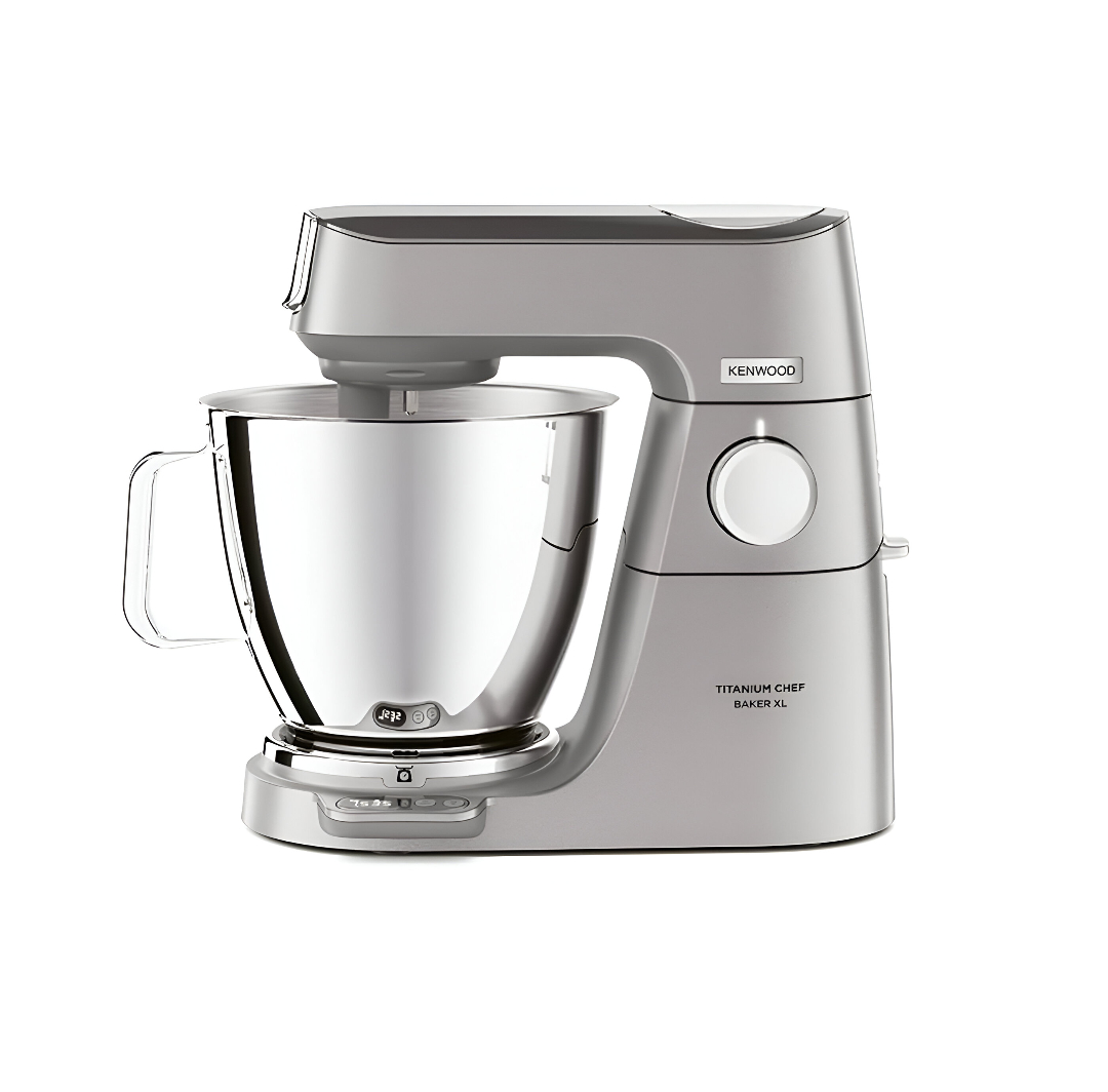 Kenwood Chef Baker Multi-Function Baking Processor, Silver, 2 Bowls, 5 L and 3.5 L, 1200 W