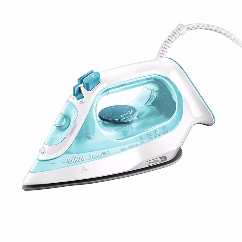 Braun TexStyle 3 Steam Iron, Green, 2350 Watt