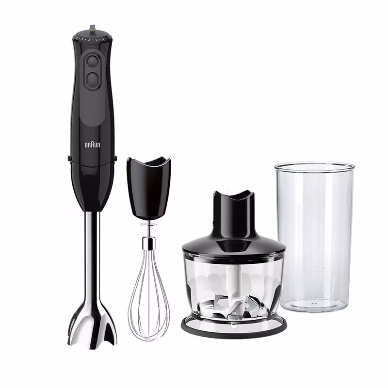 Braun MultiQuick 3 Vario Hand Blender Sauce, Black, 750 Watt