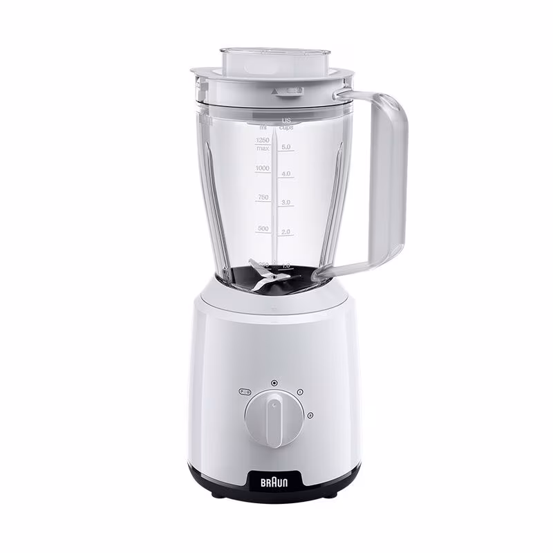 Braun PowerBlend 1 Jug blender, White, 600 Watt
