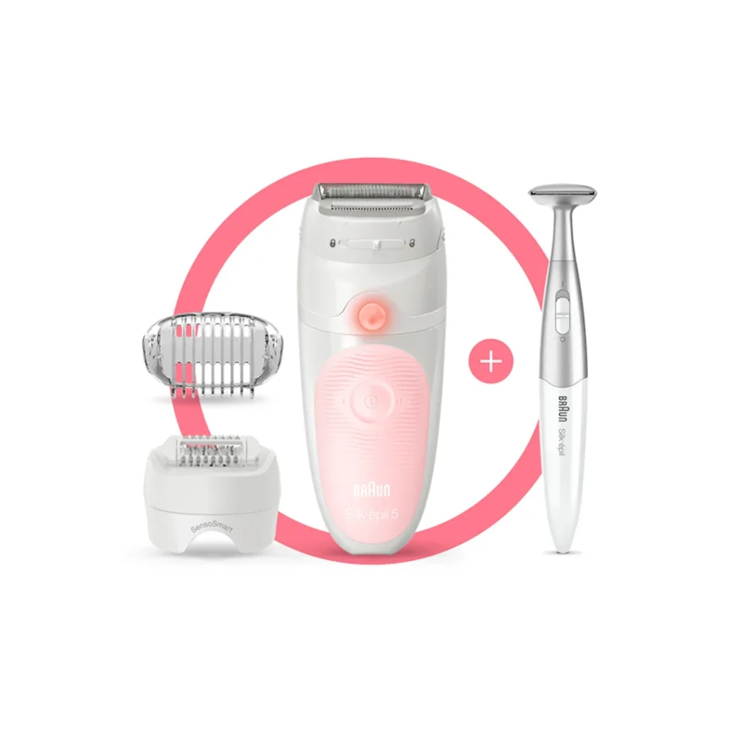 Braun Silk-épil Wet & Dry Epilator with 3 Extras