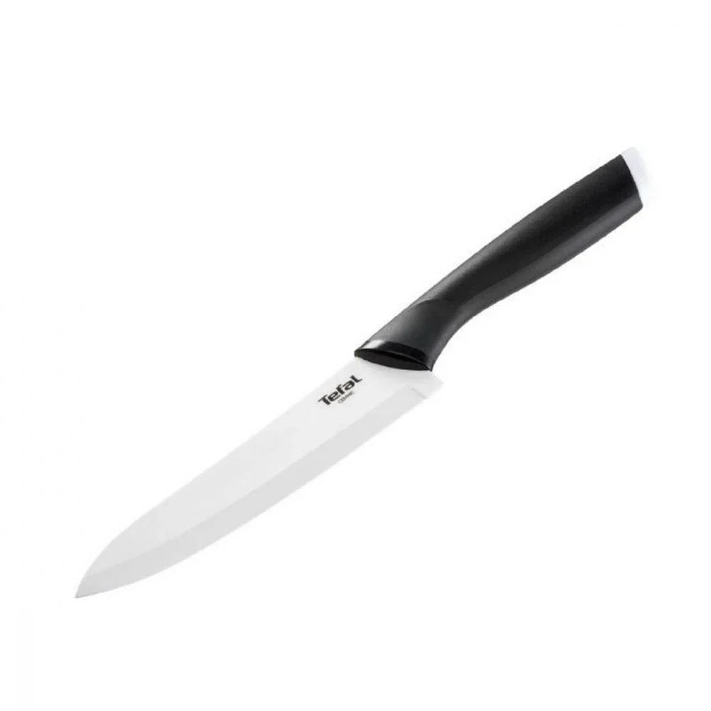 Tefal Comfort Touch Ceramic Utility Knife, 12 cm with cover