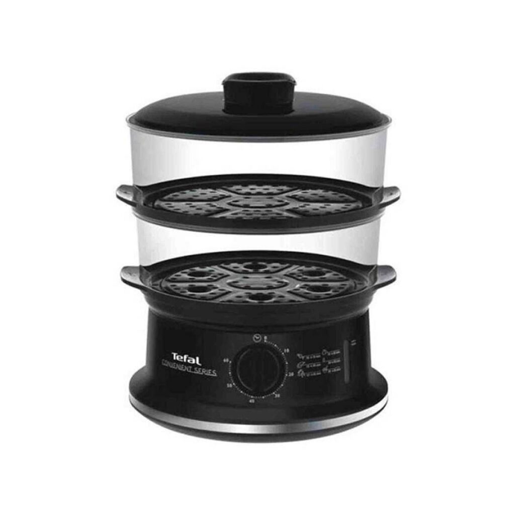 Tefal Steam Cooker Convenient Series 2b Black