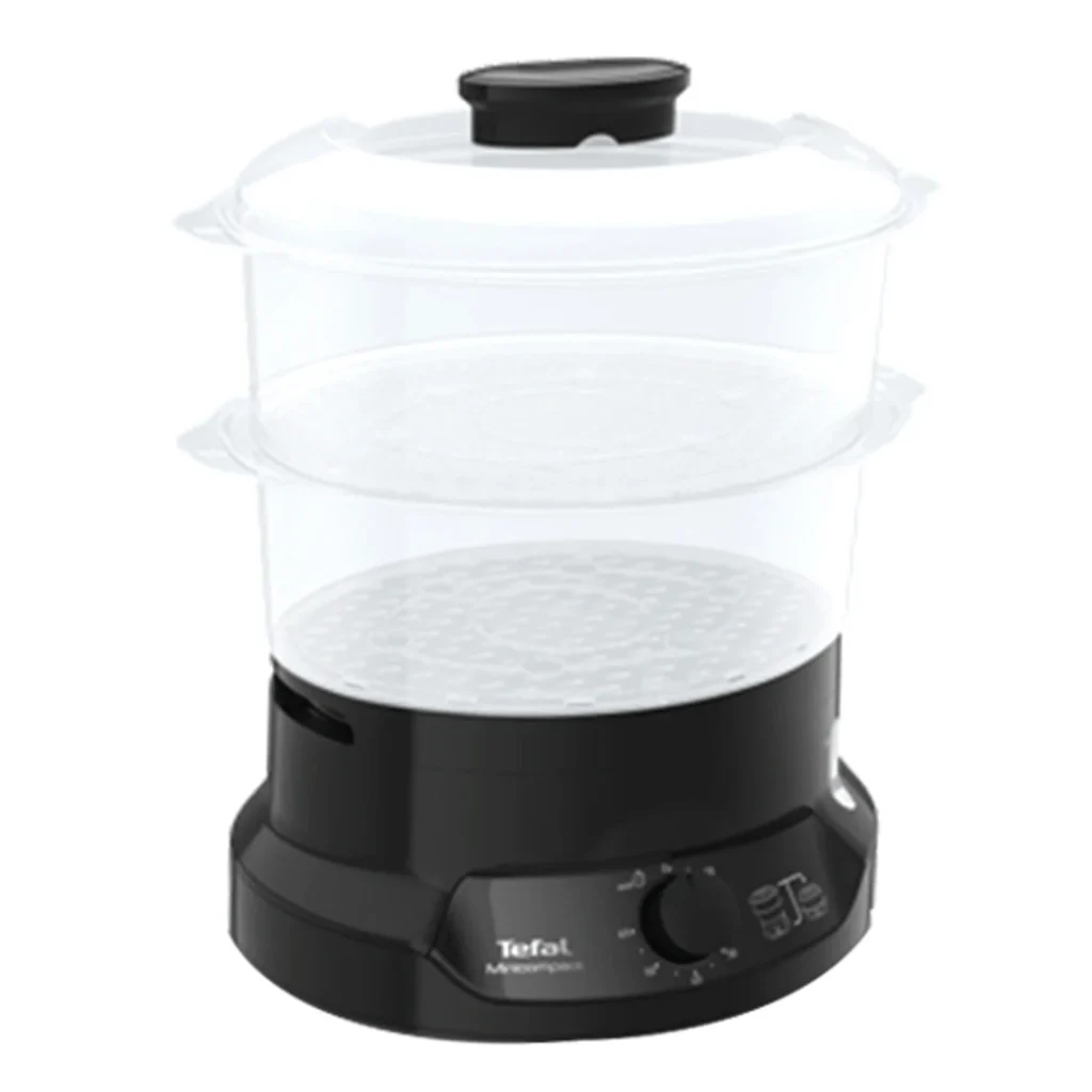 Tefal Mini Compact Steam Cooker, 2 Bowls, Rice Bowl, 800W