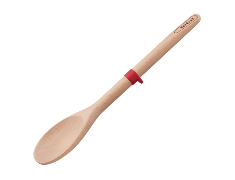 Tefal Ingenio Wood with Silicone Non Slip Ring Spoon