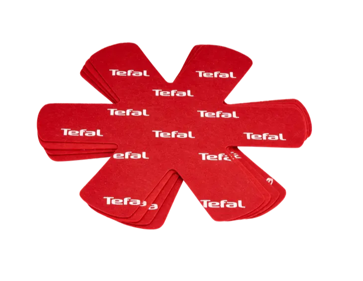 Tefal Cookware Red Pan Protector sets (4 pieces)