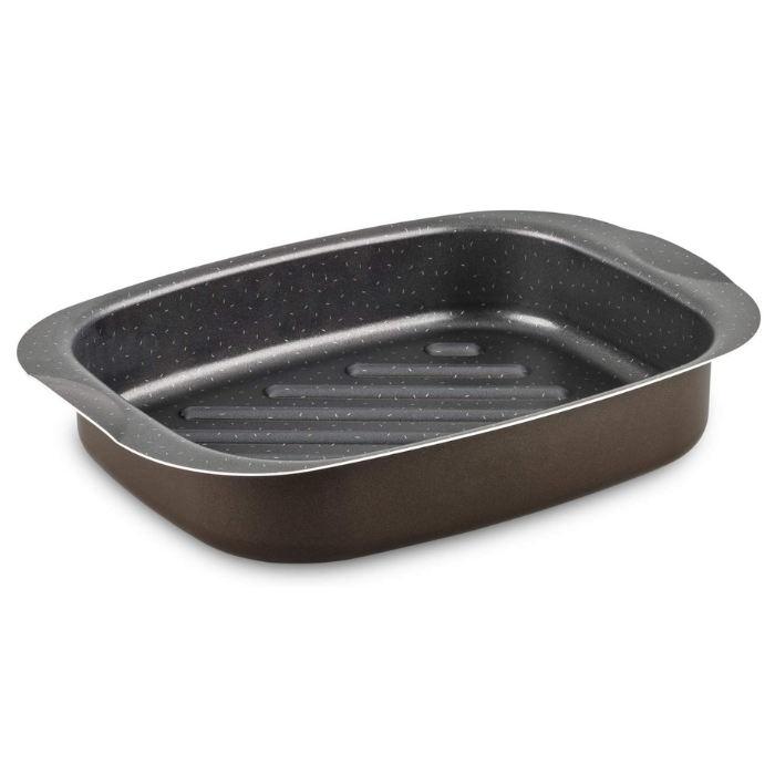Tefal Success - Roasting Aluminium Brown Pan Dish, 27x39cm