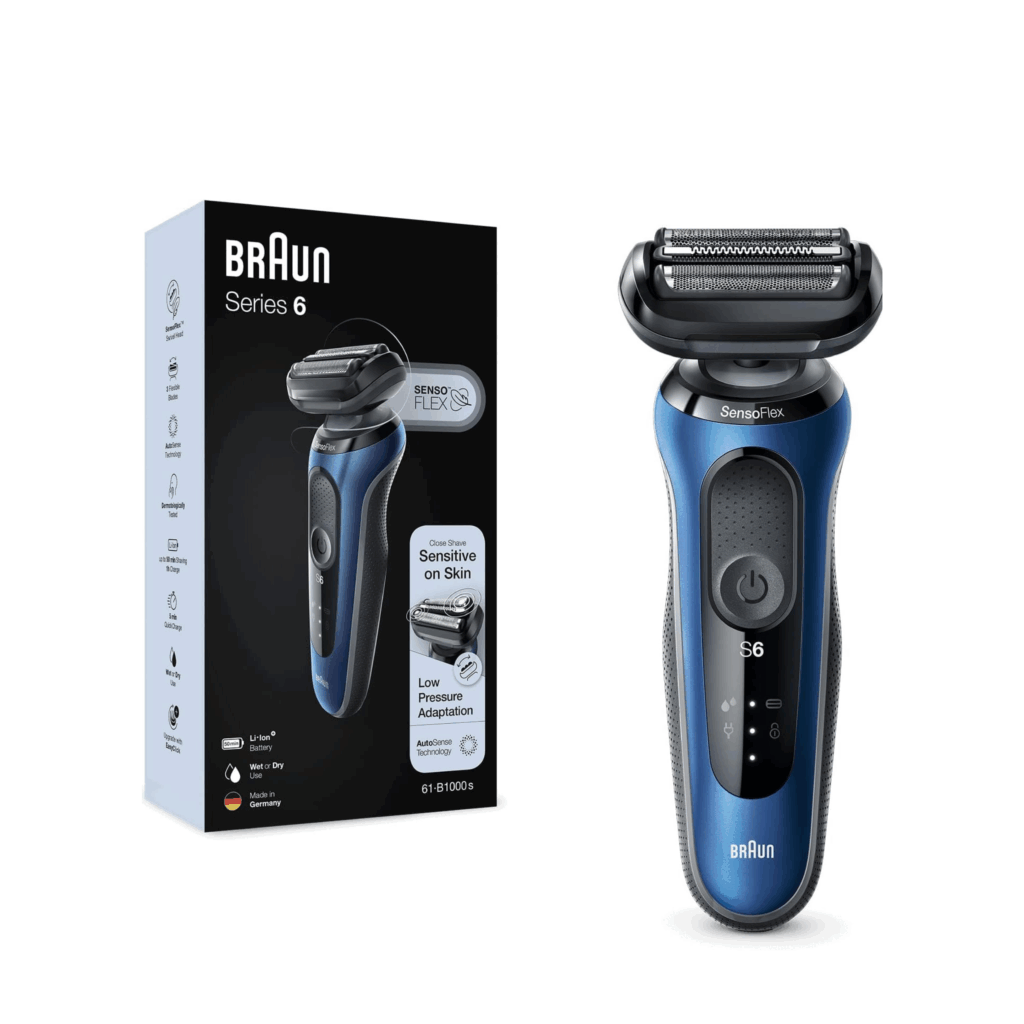 Braun Series 6 Wet & Dry Shaver with travel case