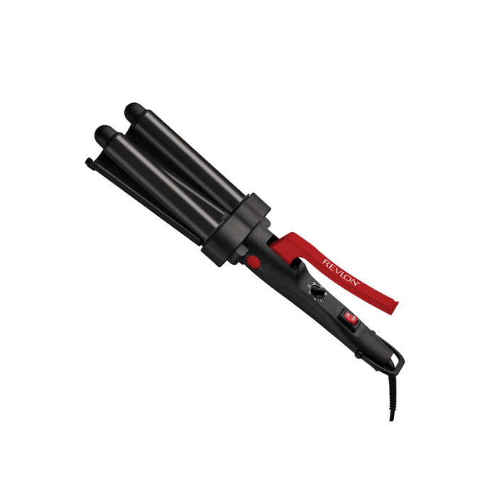 Revlon Wave Master Jumbo Waver (Three-Prong Jumbo Barrels, Tourmaline Ceramic Coating)