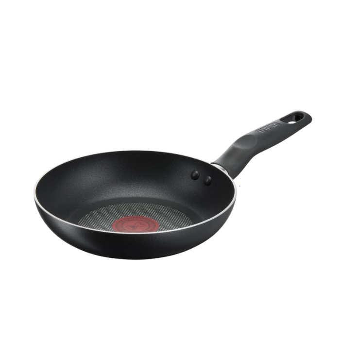 Tefal G6 Super Cook Frypan 20-32 cm, Non Stick With Thermo Signal in Black