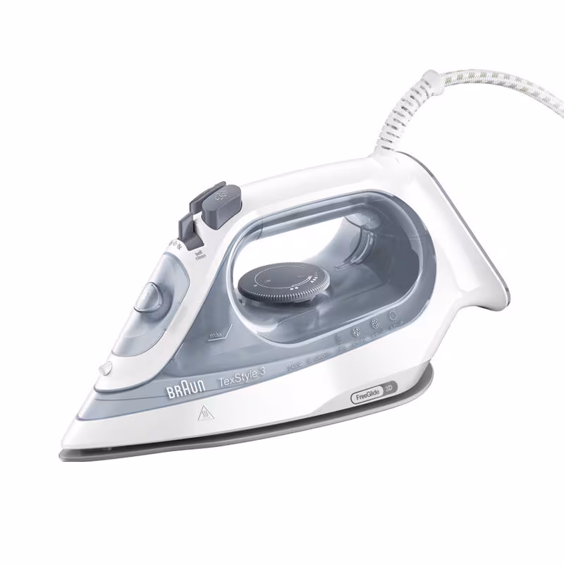 Braun TexStyle 3 Steam Iron, Grey, 2400 Watt