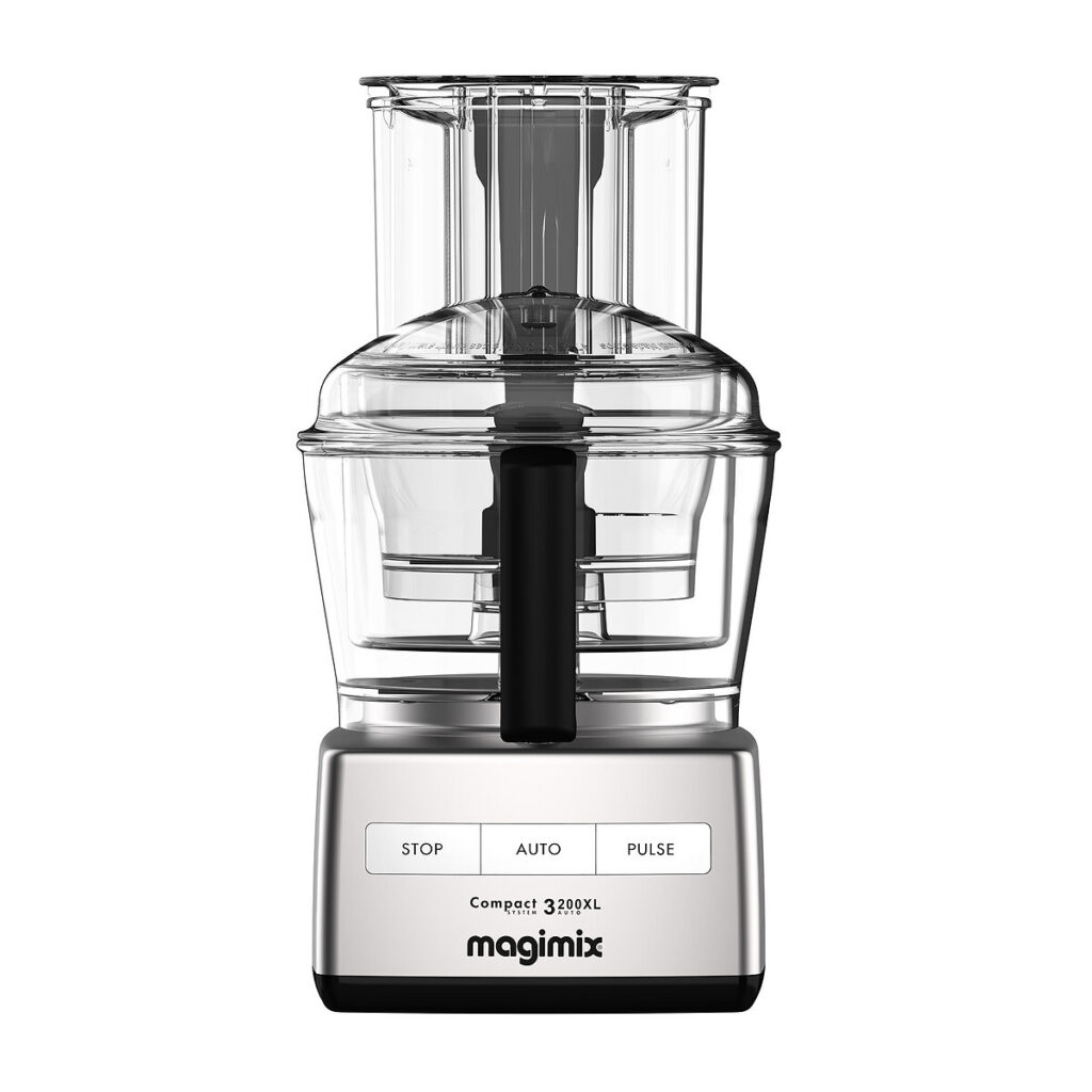 Magimix Food Processor Chrome with Sabatier blades