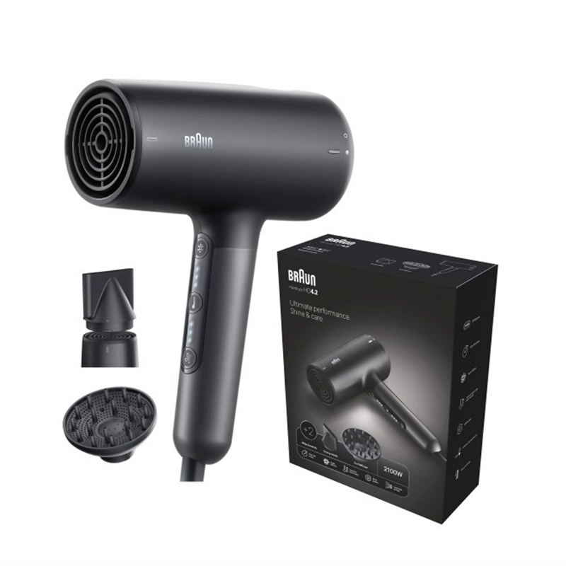 Braun Electro Hair Dryer Black, 2100 Watt