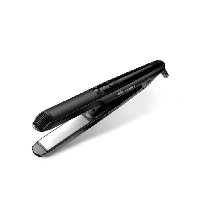 Braun Satin Hair Straightener 5, 100% Ceramic Eloxal Plates, 3 Temperature Settings
