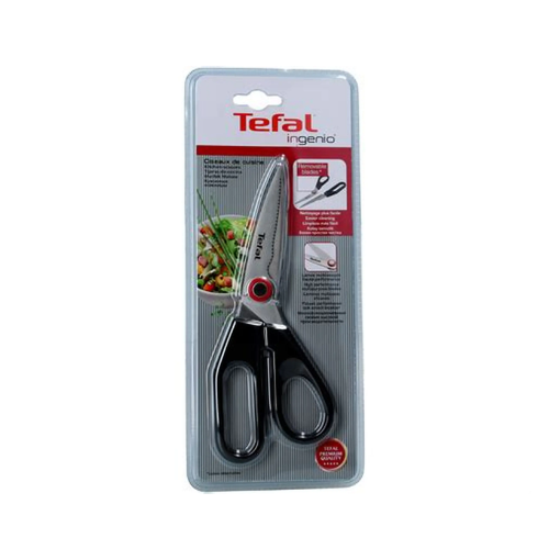 Tefal Ingenio Scissors Black and Red