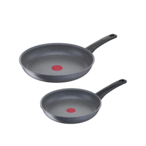 Tefal Healthy Chef 2-Piece Pan Set | 24 + 28 cm Mineralia+ Non-Stick Coating