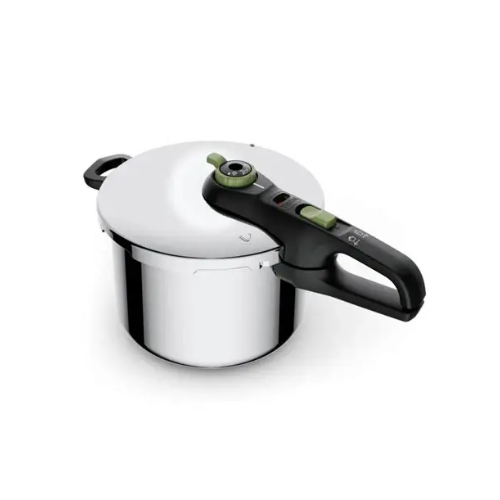 Tefal Secure Trendy Pressure Cooker Induction 6 L 2-Step Cooking Regulator