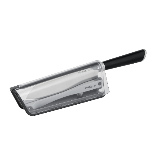 Tefal Santoku Ever Sharp Santoku Chef's Knife 16.5 cm + Knife Sharpener