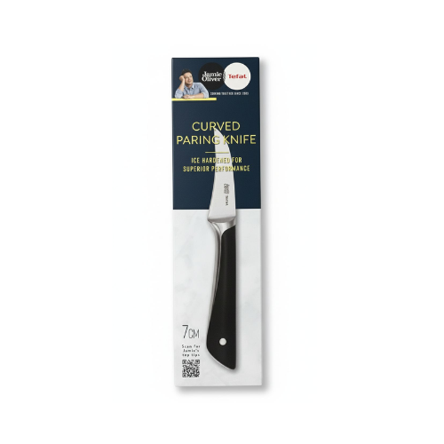 Tefal Jamie Oliver Stainless Steel Curved Paring Knife 7cm