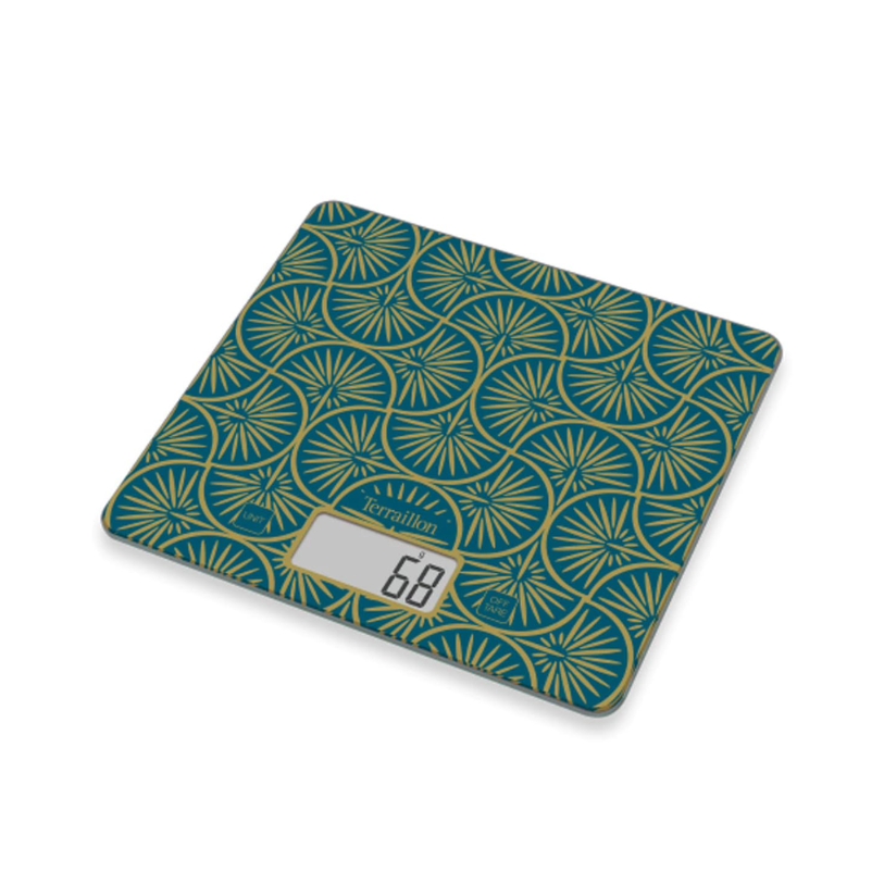 Teraillon Gold and Blue Kitchen Scale 3Kg