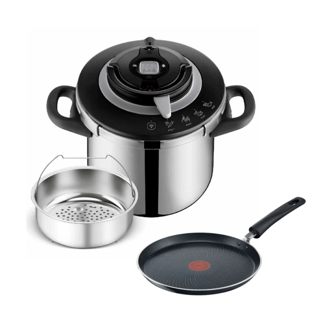 Tefal Clipso Chef Pressure Cooker 10 L + Free Pancake
