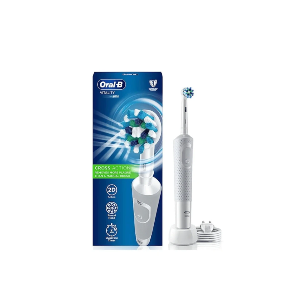 Oral B Vitality Plus 3D White Rechargeable Toothbrush D100.413.1