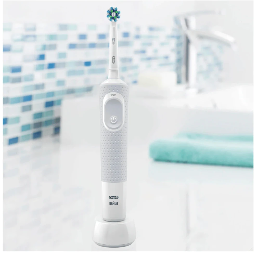 Oral B Vitality Plus 3D White Rechargeable Toothbrush D100.413.1 - Image 2