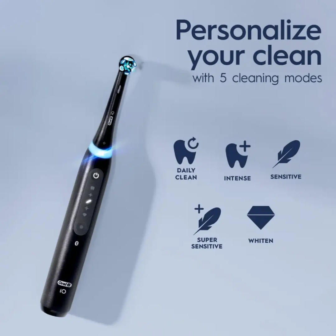 Oral B iO Series 5 Black Electric Toothbrush iO G5.2Q6.2K - Image 3