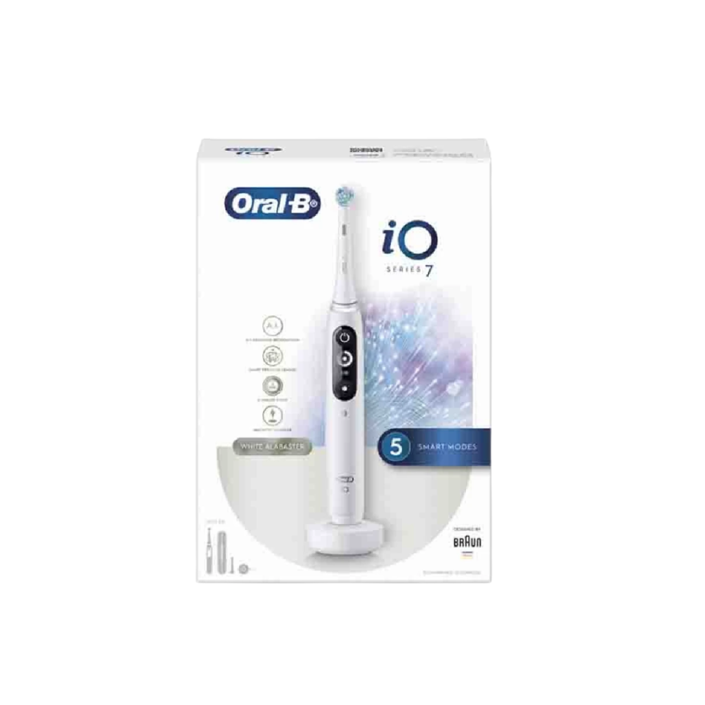 Oral B iOM7.2A1.1B Series 7 White Electric Toothbrush