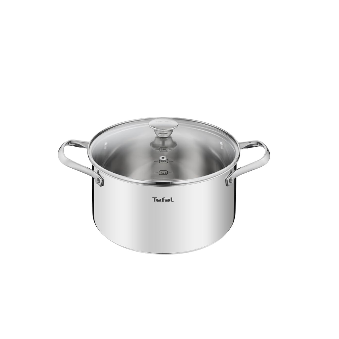 Tefal Cook Eat Stainless Steel 4-Piece Pot and Pan Set - Image 5