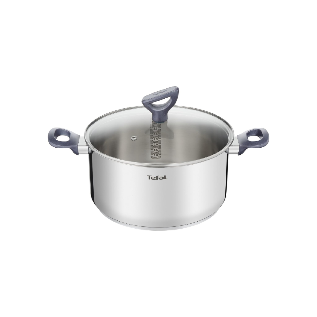 Tefal Daily Cook G6 Stainless Steel Cooking Pot 20-24 cm with Lid - Image 4