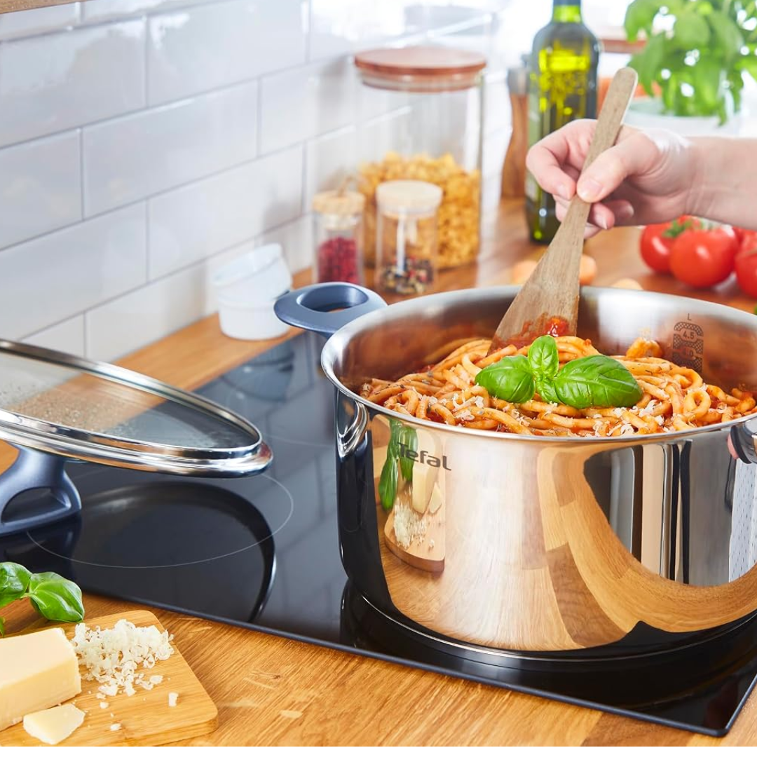 Tefal Daily Cook G6 Stainless Steel Cooking Pot 20-24 cm with Lid - Image 2