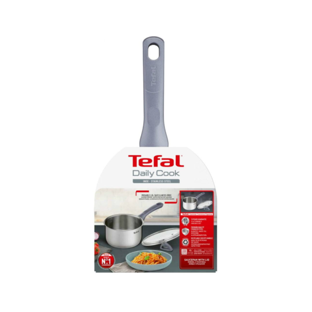 Tefal Daily Cook G6 Saucepan Stainless Steel 16 cm with Lid