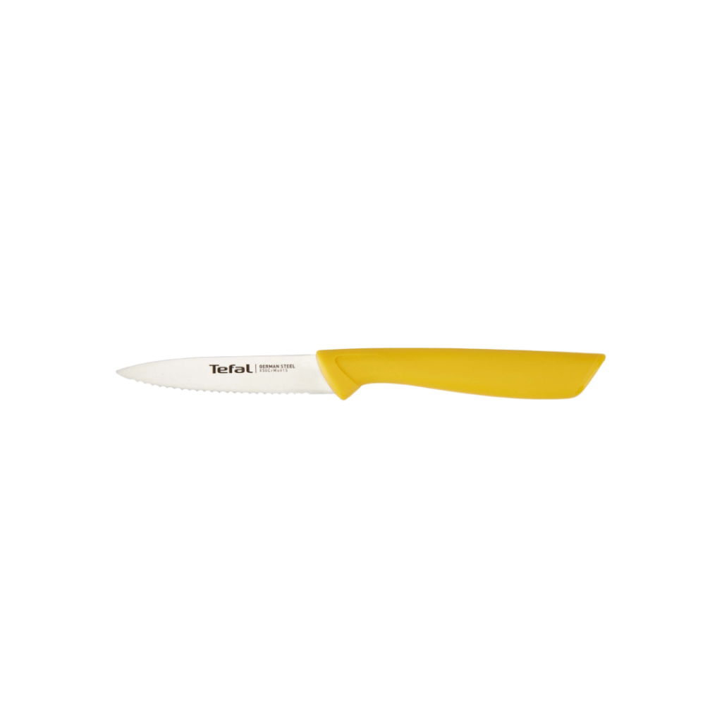 Tefal Colorfood Serrated Paring Knife 8 cm, Yellow