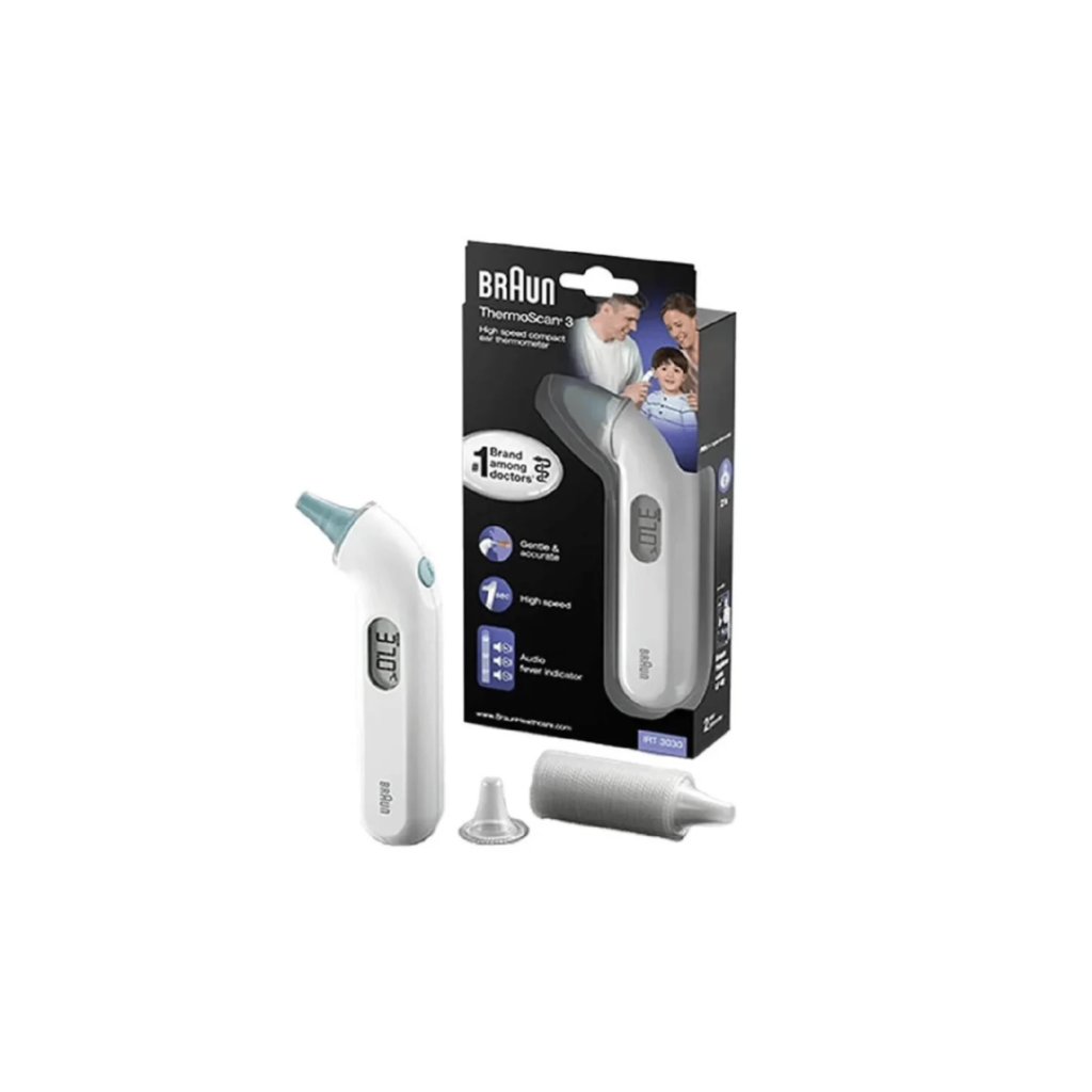 Braun ThermoScan 3 Compact Ear Thermometer IRT3030EE