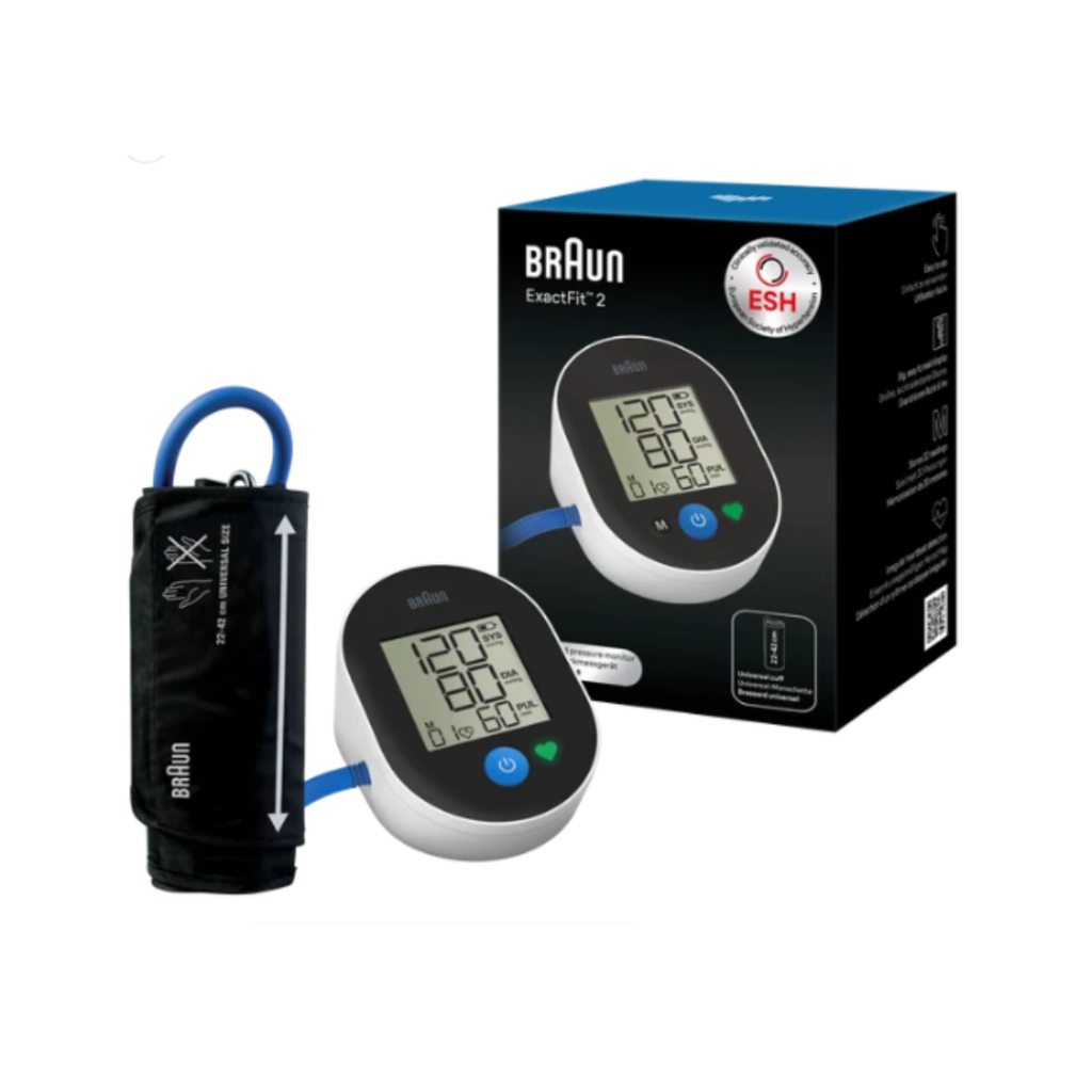 Braun ExactFit 2 Upper Arm Blood Pressure Monitor BUA4050