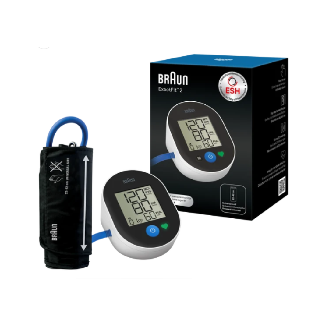 Braun ExactFit 2 Upper Arm Blood Pressure Monitor BUA4050
