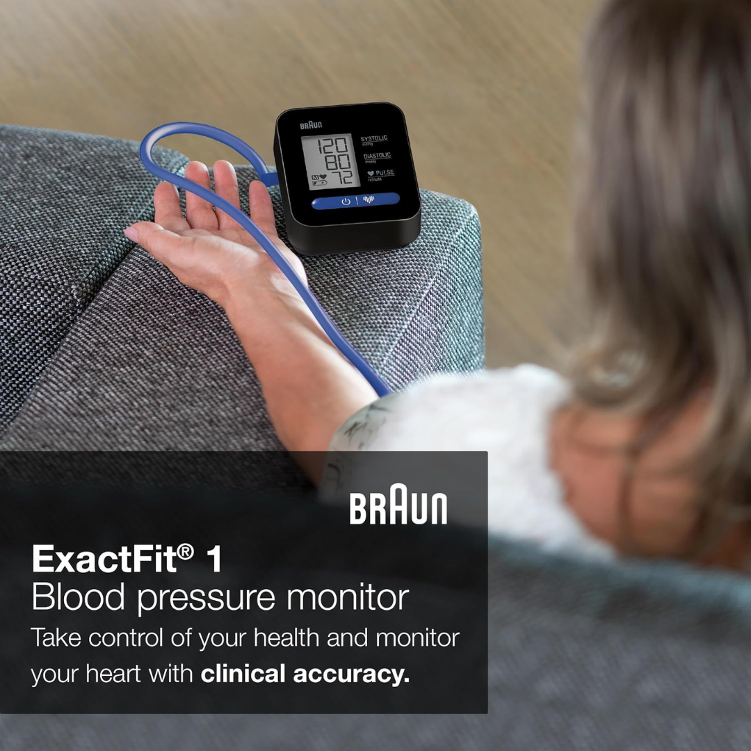 Braun ExactFit 1 Upper Arm Blood Pressure Monitor BUA5000 - Image 3